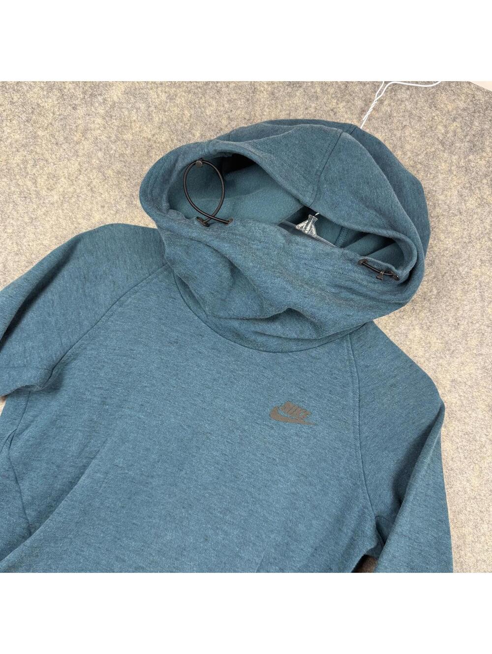Nike Women’s Fitted Cowl Neck Hoodie Heather Teal Size Medium 032